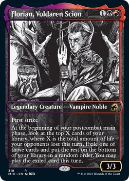 Image for Florian, Voldaren Scion (Showcase) (318) (MID) - Magic: The Gathering