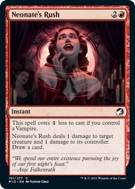 Image for Neonate's Rush (151) (MID) - Magic: The Gathering