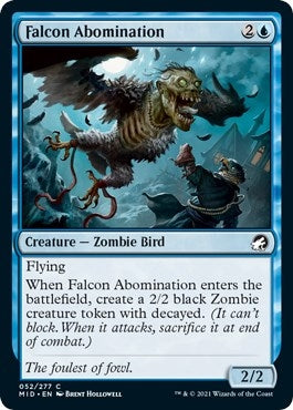 Image for Falcon Abomination (52) (MID) - Magic: The Gathering