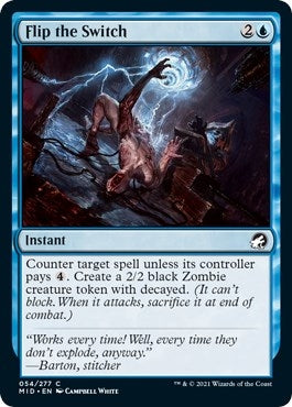 Image for Flip the Switch (54) (MID) - Magic: The Gathering