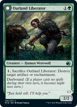 Image for Outland Liberator (190) (MID) - Magic: The Gathering