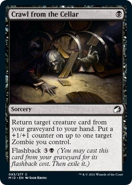 Image for Crawl from the Cellar (93) (MID) - Magic: The Gathering