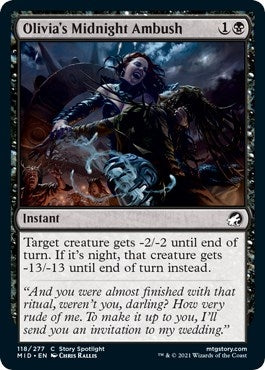 Image for Olivia's Midnight Ambush (118) (MID) - Magic: The Gathering