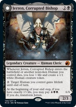 Image for Jerren, Corrupted Bishop (109) (MID) - Magic: The Gathering