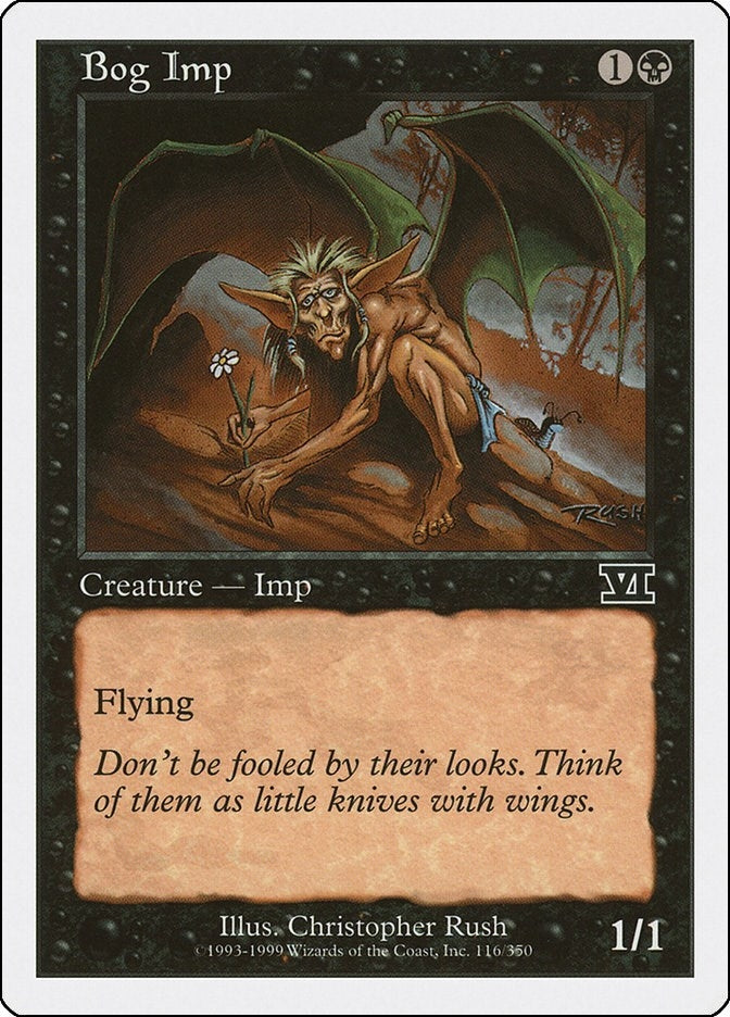 Image for Bog Imp (116) (6ED) - Magic: The Gathering