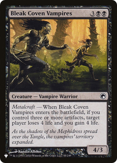 Bleak Coven Vampires (55/249) (LIST)