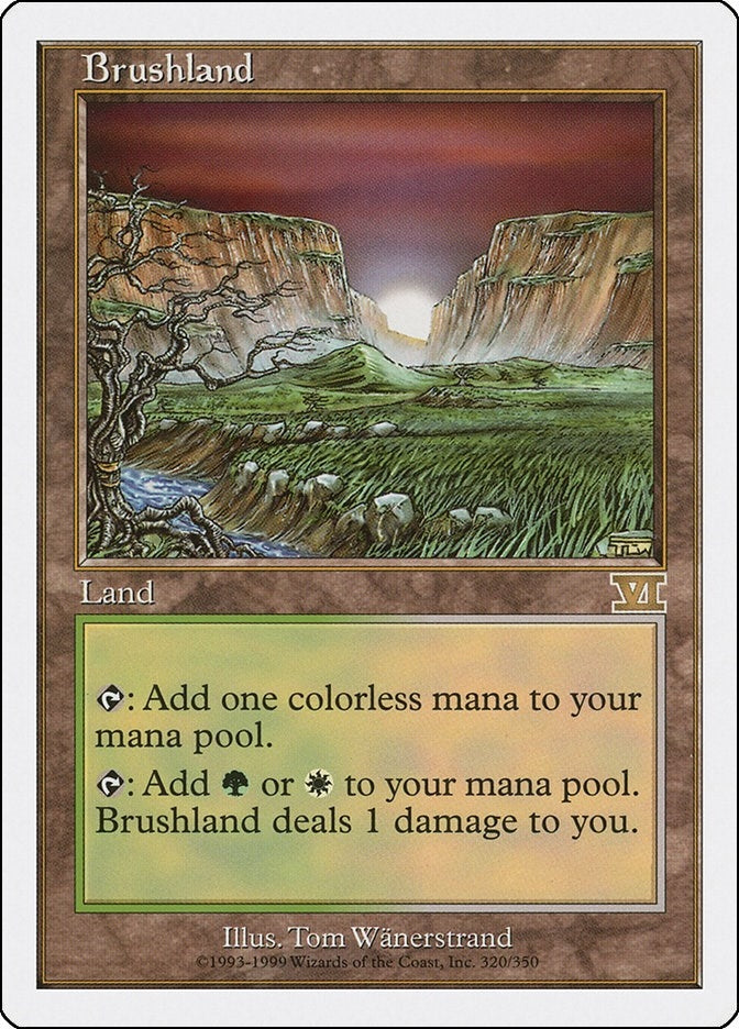 Image for Brushland (320) (6ED) - Magic: The Gathering