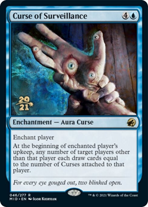 Image for Curse of Surveillance (46) (PRE) - Magic: The Gathering