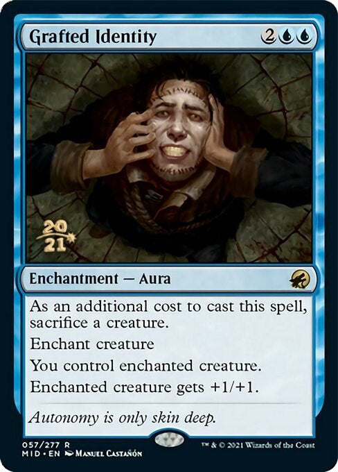 Image for Grafted Identity (57) (PRE) - Magic: The Gathering