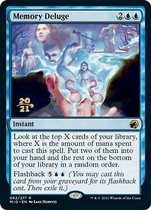 Image for Memory Deluge (62) (PRE) - Magic: The Gathering