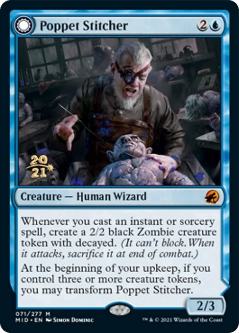 Image for Poppet Stitcher (71) (PRE) - Magic: The Gathering