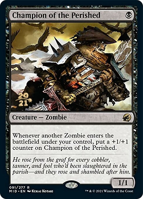 Image for Champion of the Perished (91) (PRE) - Magic: The Gathering