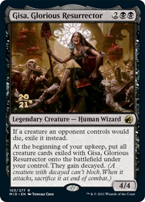 Image for Gisa, Glorious Resurrector (103) (PRE) - Magic: The Gathering