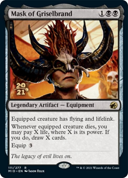 Image for Mask of Griselbrand (111) (PRE) - Magic: The Gathering
