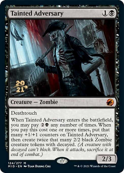 Image for Tainted Adversary (124) (PRE) - Magic: The Gathering