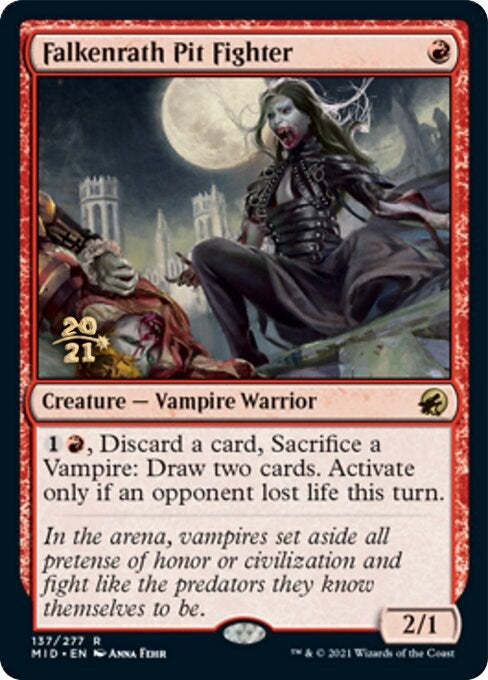 Image for Falkenrath Pit Fighter (137) (PRE) - Magic: The Gathering