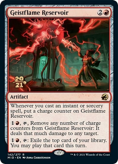 Image for Geistflame Reservoir (142) (PRE) - Magic: The Gathering