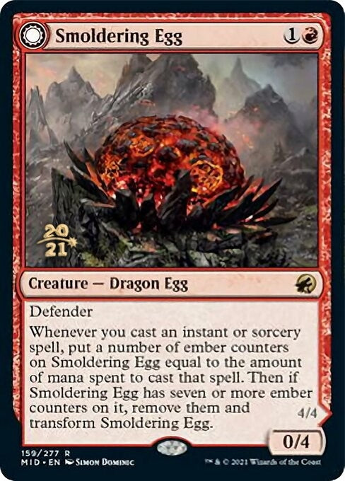 Image for Smoldering Egg (159) (PRE) - Magic: The Gathering