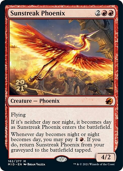 Image for Sunstreak Phoenix (162) (PRE) - Magic: The Gathering