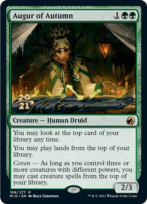 Image for Augur of Autumn (168) (PRE) - Magic: The Gathering