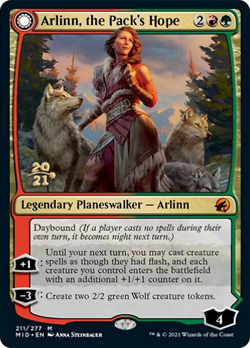 Image for Arlinn, the Pack's Hope (211) (PRE) - Magic: The Gathering