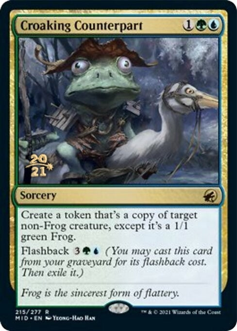 Image for Croaking Counterpart (215) (PRE) - Magic: The Gathering