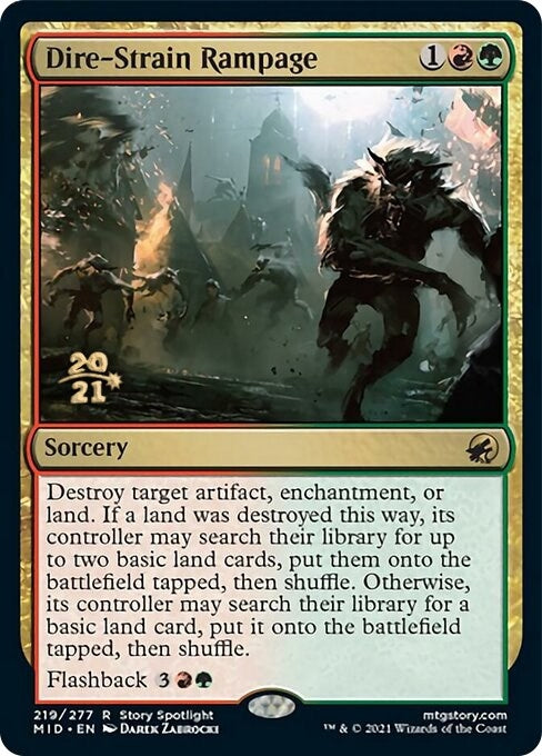 Image for Dire-Strain Rampage (219) (PRE) - Magic: The Gathering