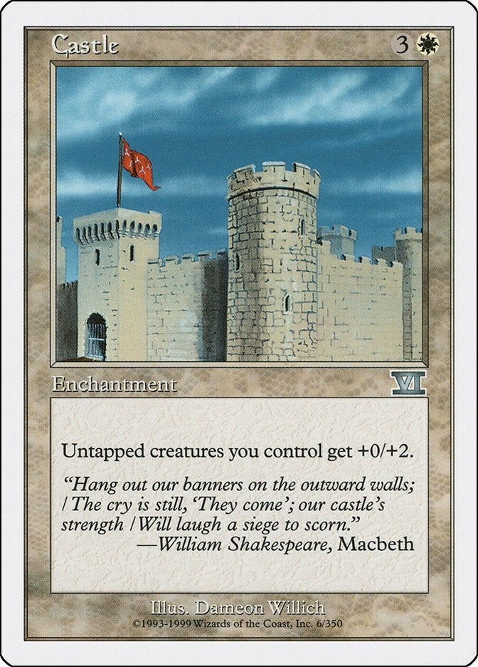 Image for Castle (6) (6ED) - Magic: The Gathering