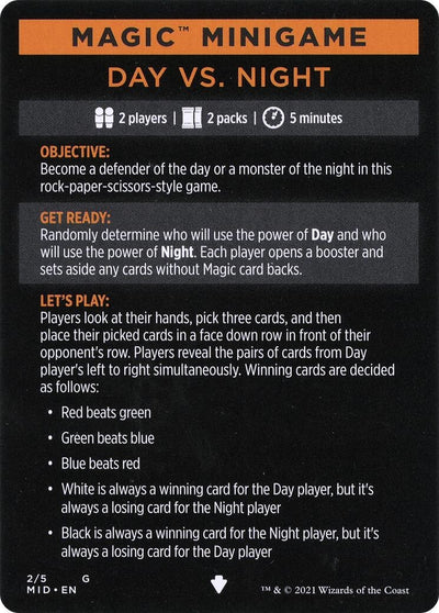 Magic Minigame: Day Vs. Night (2) (MID)