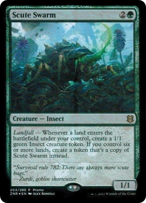 Image for Scute Swarm (203) (MEDIA) - Magic: The Gathering