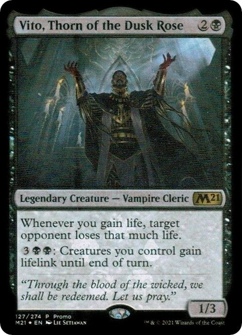 Image for Vito, Thorn of the Dusk Rose (127) (MEDIA) - Magic: The Gathering