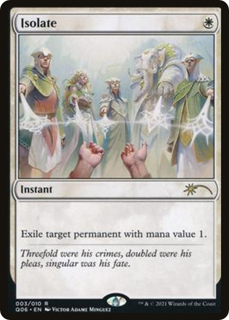 Image for Isolate (3) (UMP) - Magic: The Gathering