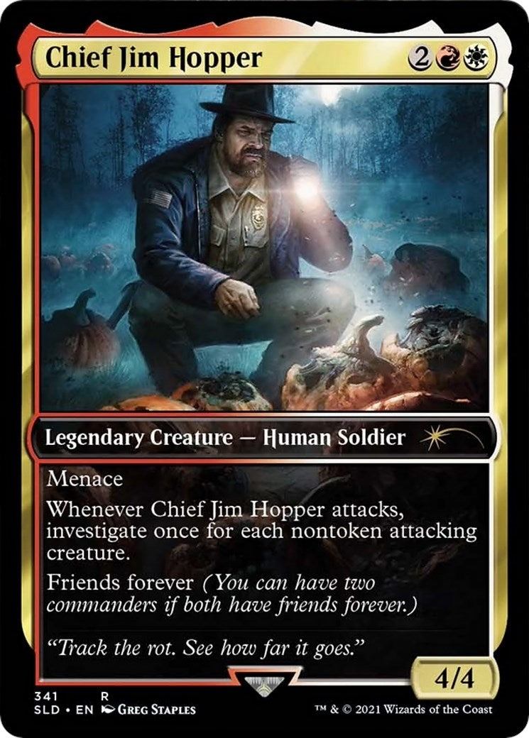 Image for Chief Jim Hopper (341) (SLD) - Magic: The Gathering