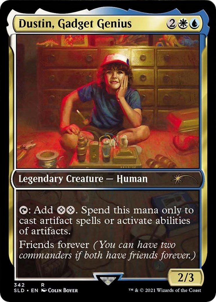 Image for Dustin, Gadget Genius (342) (SLD) - Magic: The Gathering