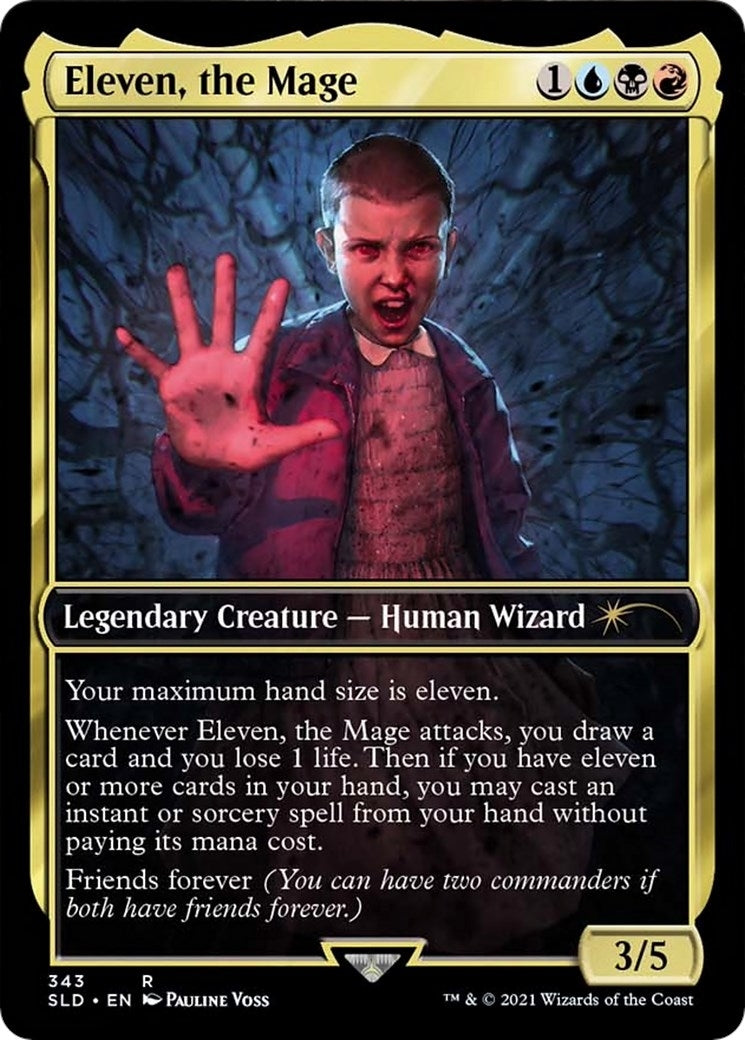 Image for Eleven, the Mage (343) (SLD) - Magic: The Gathering