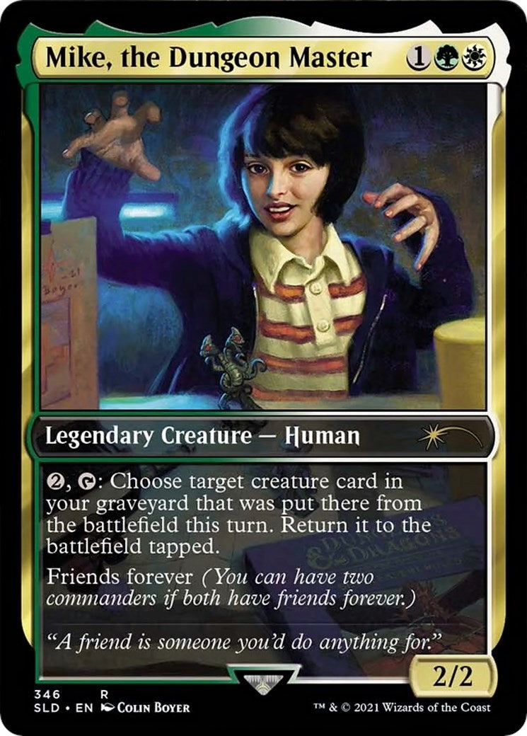 Image for Mike, the Dungeon Master (346) (SLD) - Magic: The Gathering