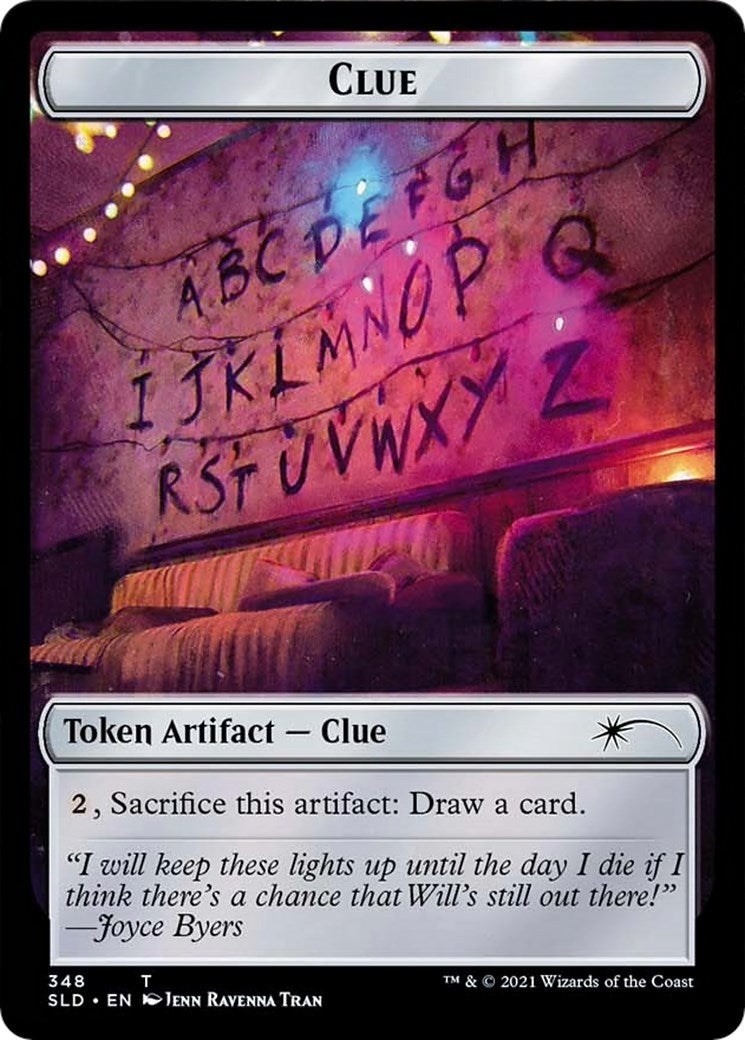 Image for Clue Token (348) (SLD) - Magic: The Gathering