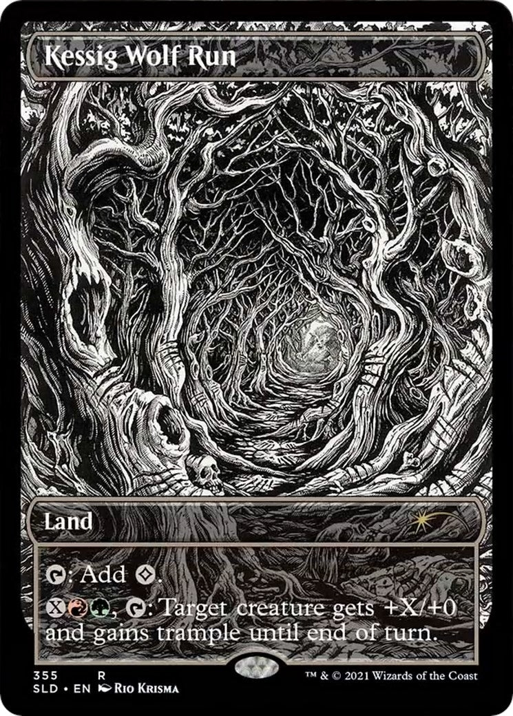 Image for Kessig Wolf Run (355) (SLD) - Magic: The Gathering