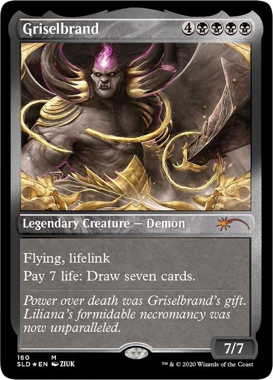 Image for Griselbrand (Foil Etched) (160) (SLD) - Magic: The Gathering
