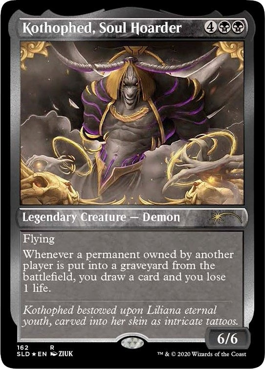 Image for Kothophed, Soul Hoarder (Foil Etched) (162) (SLD) - Magic: The Gathering