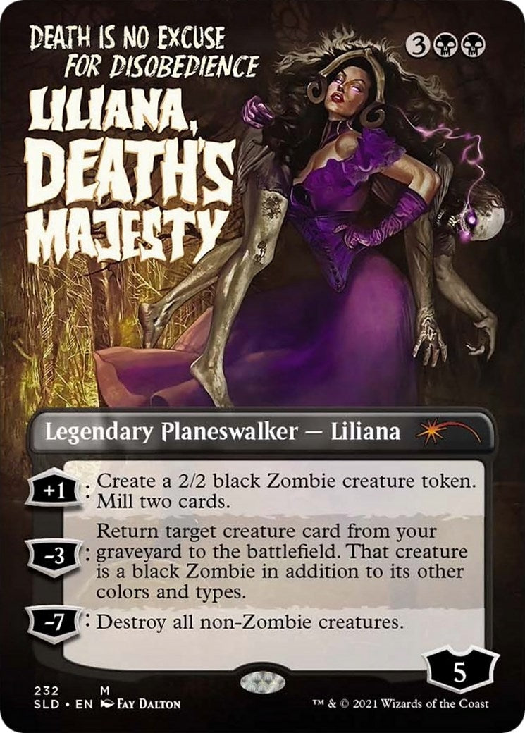 Image for Liliana, Death's Majesty (232) (SLD) - Magic: The Gathering