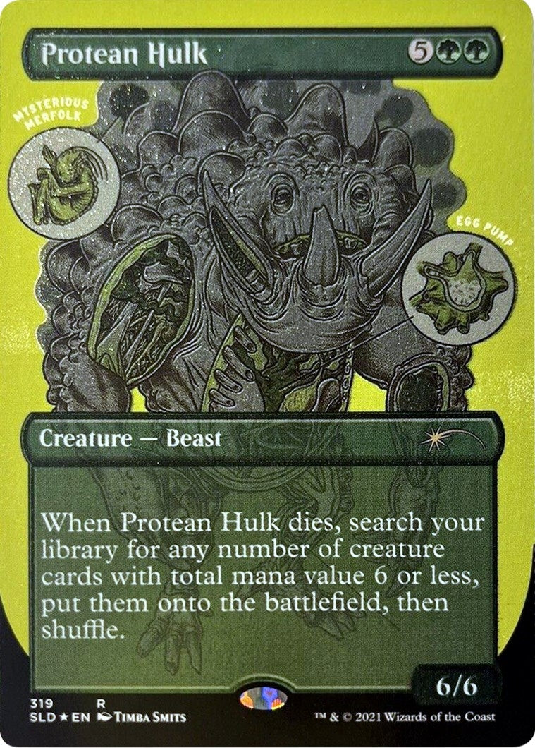 Image for Protean Hulk (Foil Etched) (319) (SLD) - Magic: The Gathering