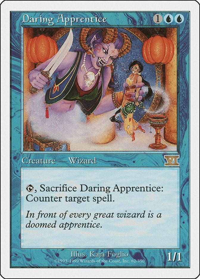 Image for Daring Apprentice (62) (6ED) - Magic: The Gathering