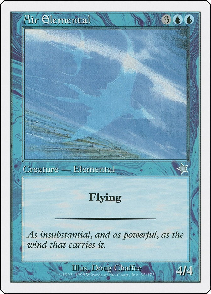 Image for Air Elemental (32) (S99) - Magic: The Gathering