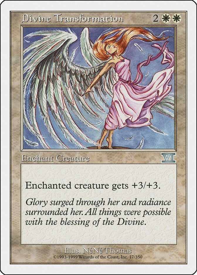 Image for Divine Transformation (17) (6ED) - Magic: The Gathering