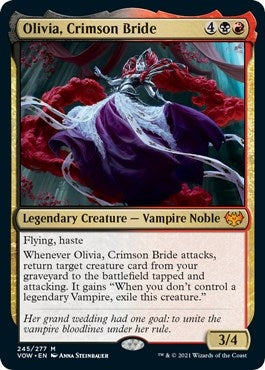 Image for Olivia, Crimson Bride (245) (VOW) - Magic: The Gathering