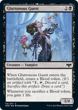 Image for Gluttonous Guest (114) (VOW) - Magic: The Gathering