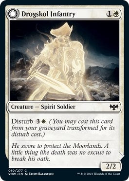 Image for Drogskol Infantry (10) (VOW) - Magic: The Gathering