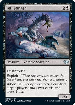Image for Fell Stinger (112) (VOW) - Magic: The Gathering