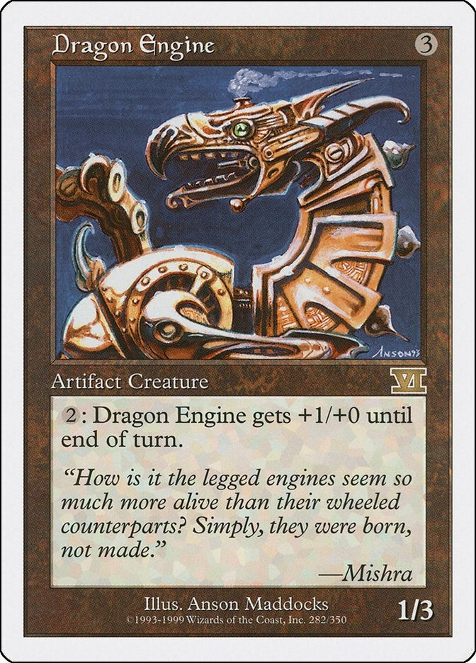Image for Dragon Engine (282) (6ED) - Magic: The Gathering